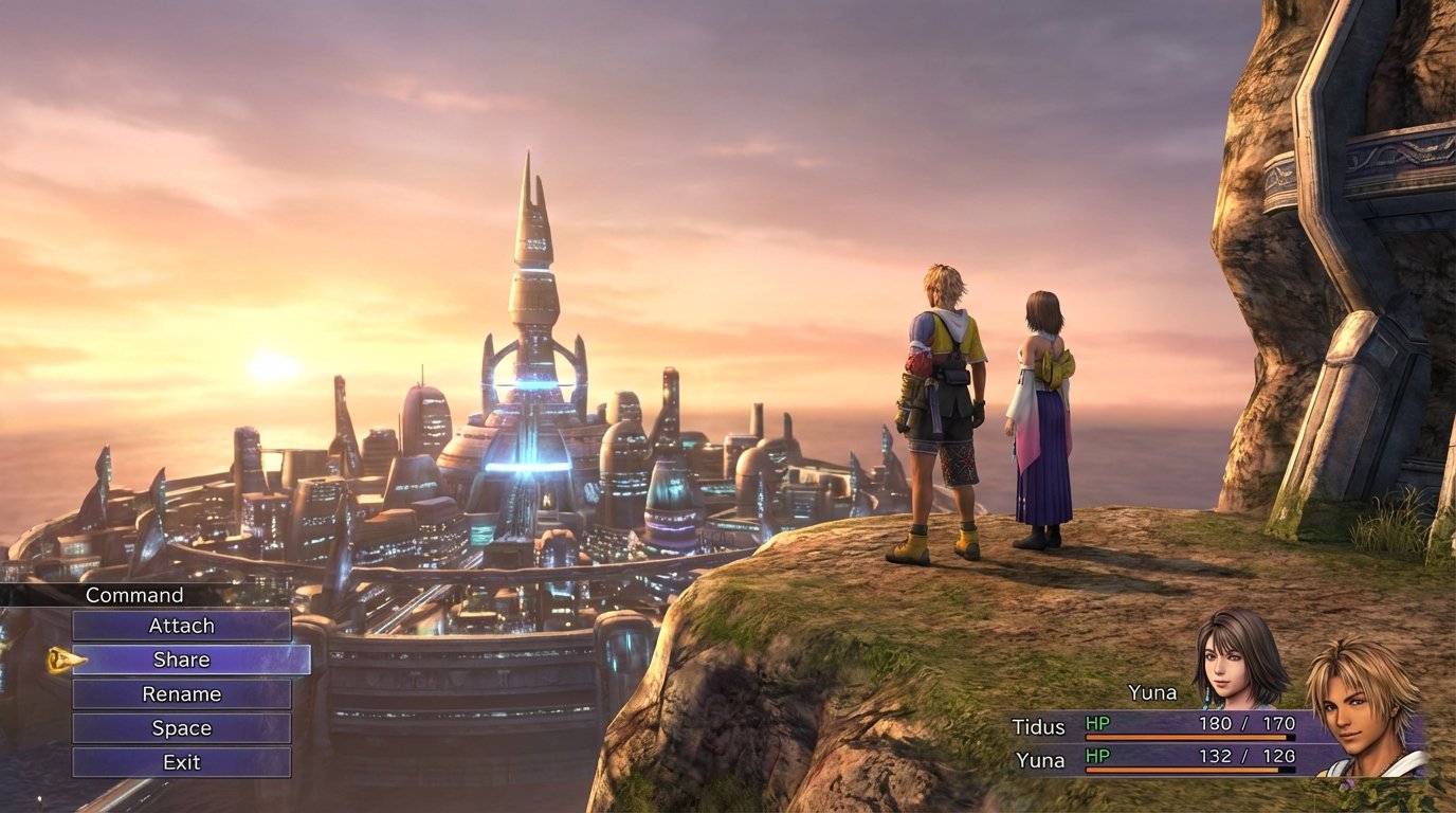 Final Fantasy X game screenshot