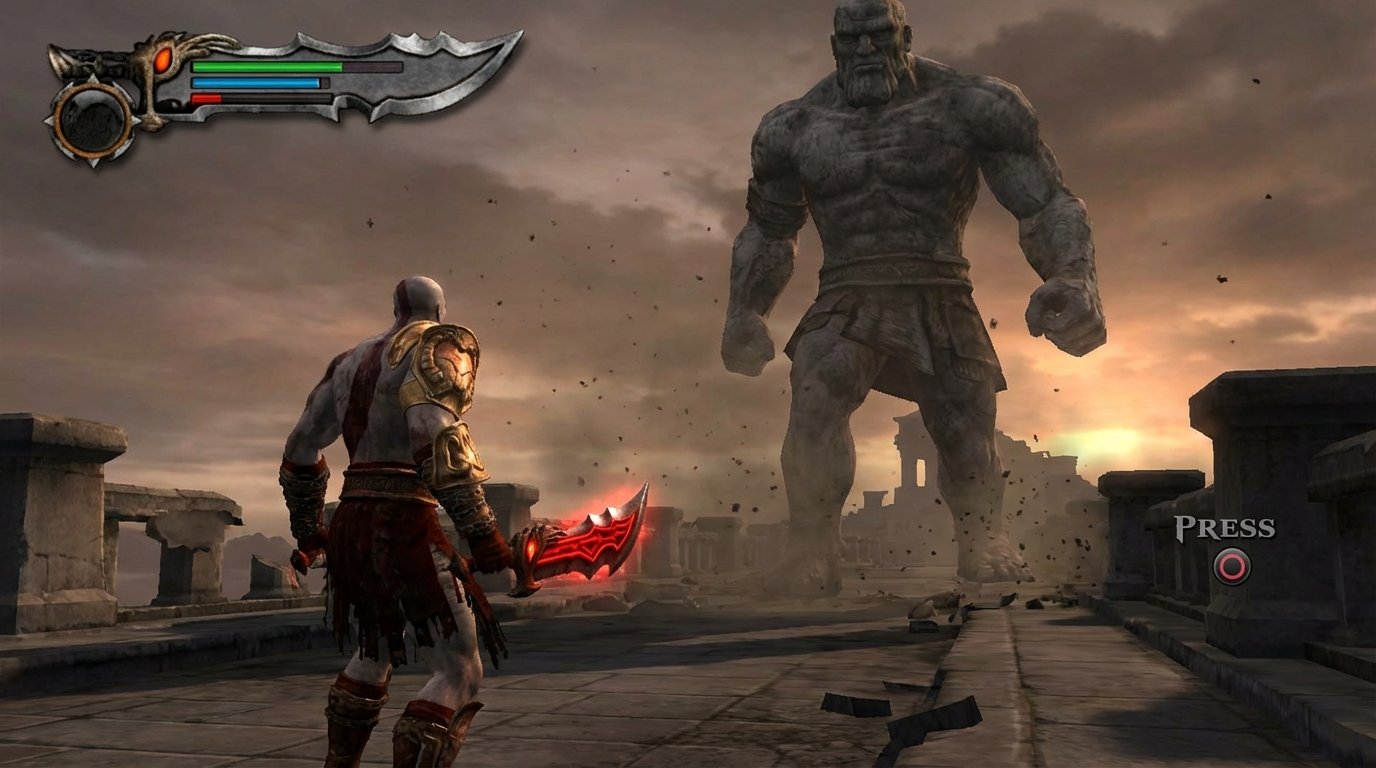 God of War II game screenshot