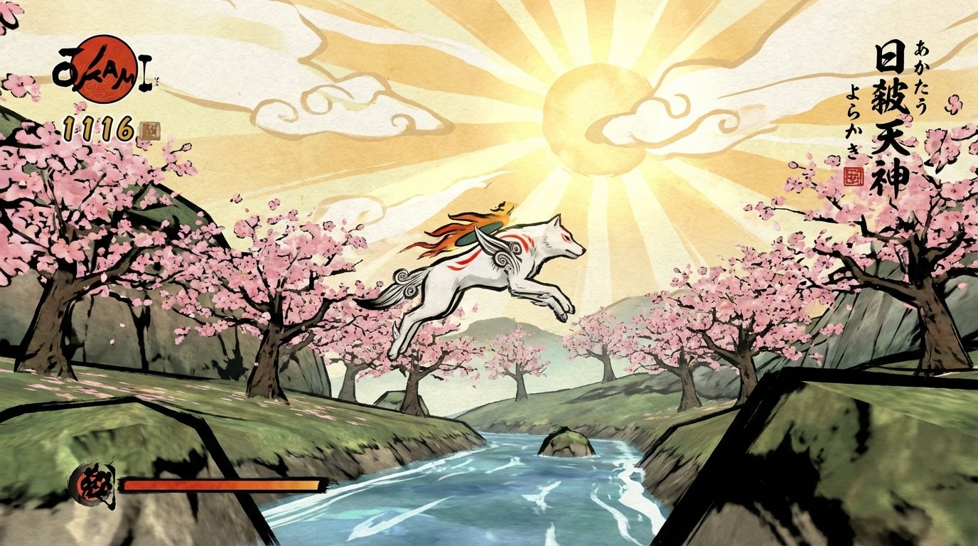 Okami game screenshot