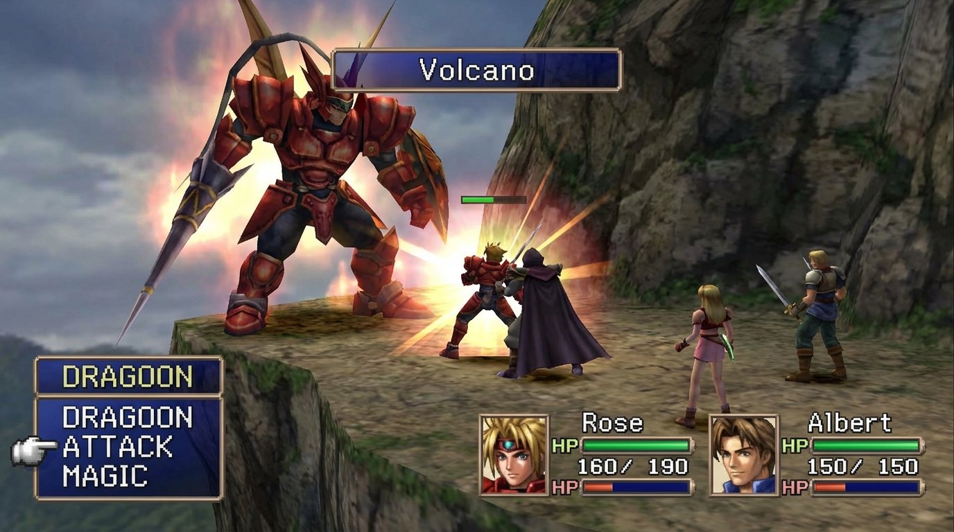 Legend of Dragoon game screenshot