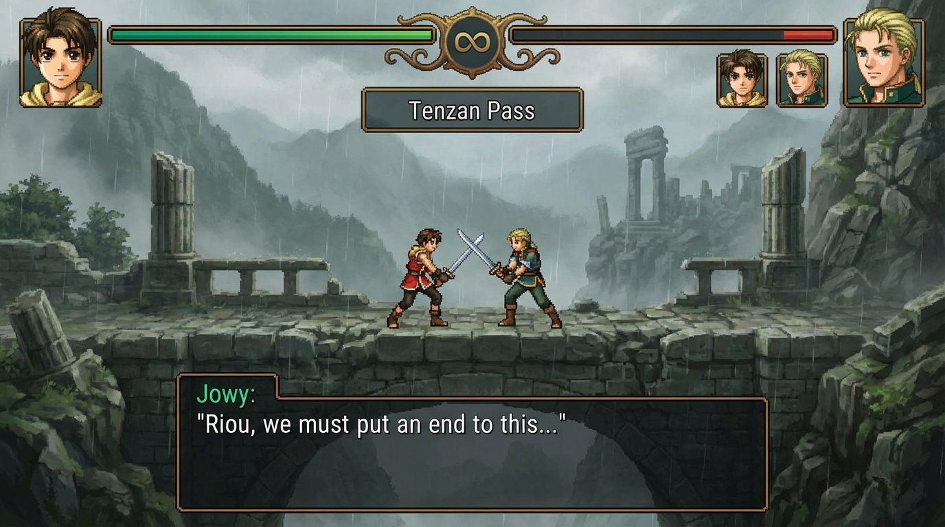 Suikoden II game screenshot