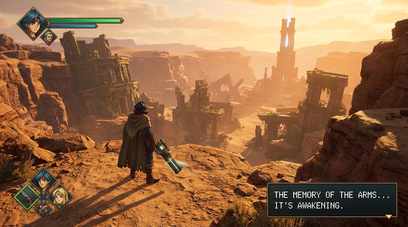 Wild Arms game screenshot