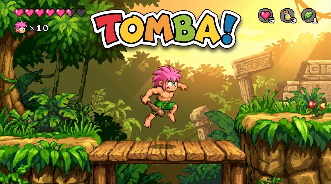 Tomba! game screenshot