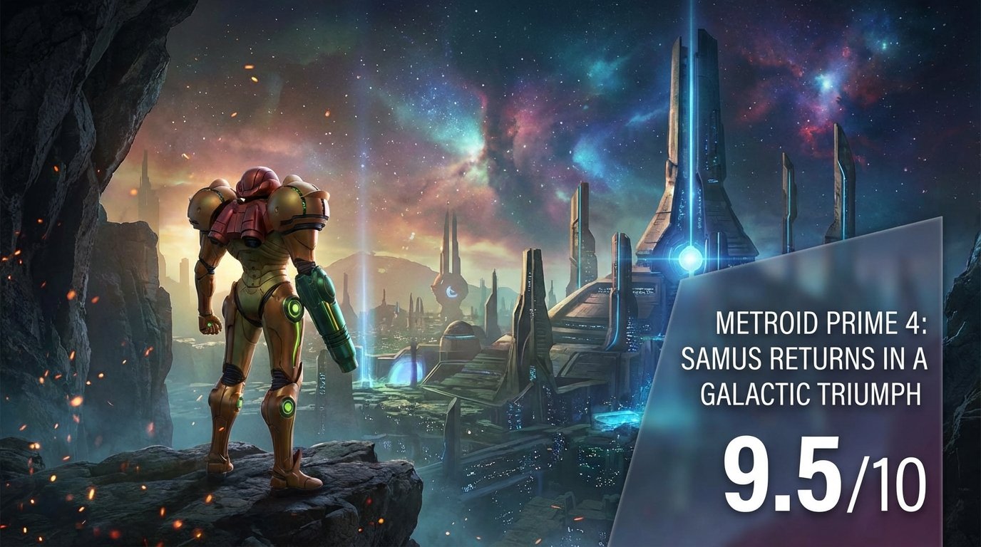 Metroid Prime 4 Review: Samus Returns in a Galactic Triumph graphics and visuals
