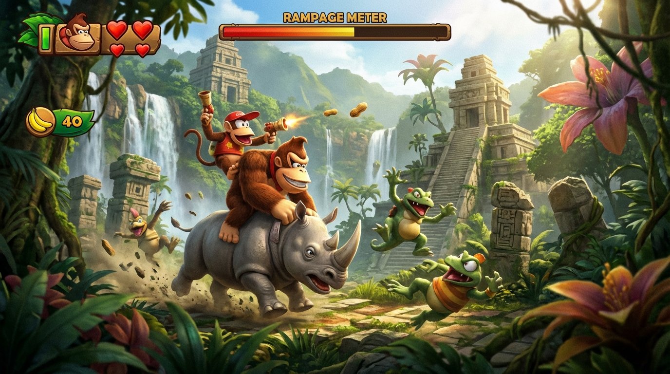 Donkey Kong: Jungle Rampage game screenshot