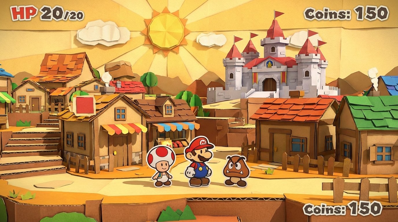 Paper Mario game screenshot
