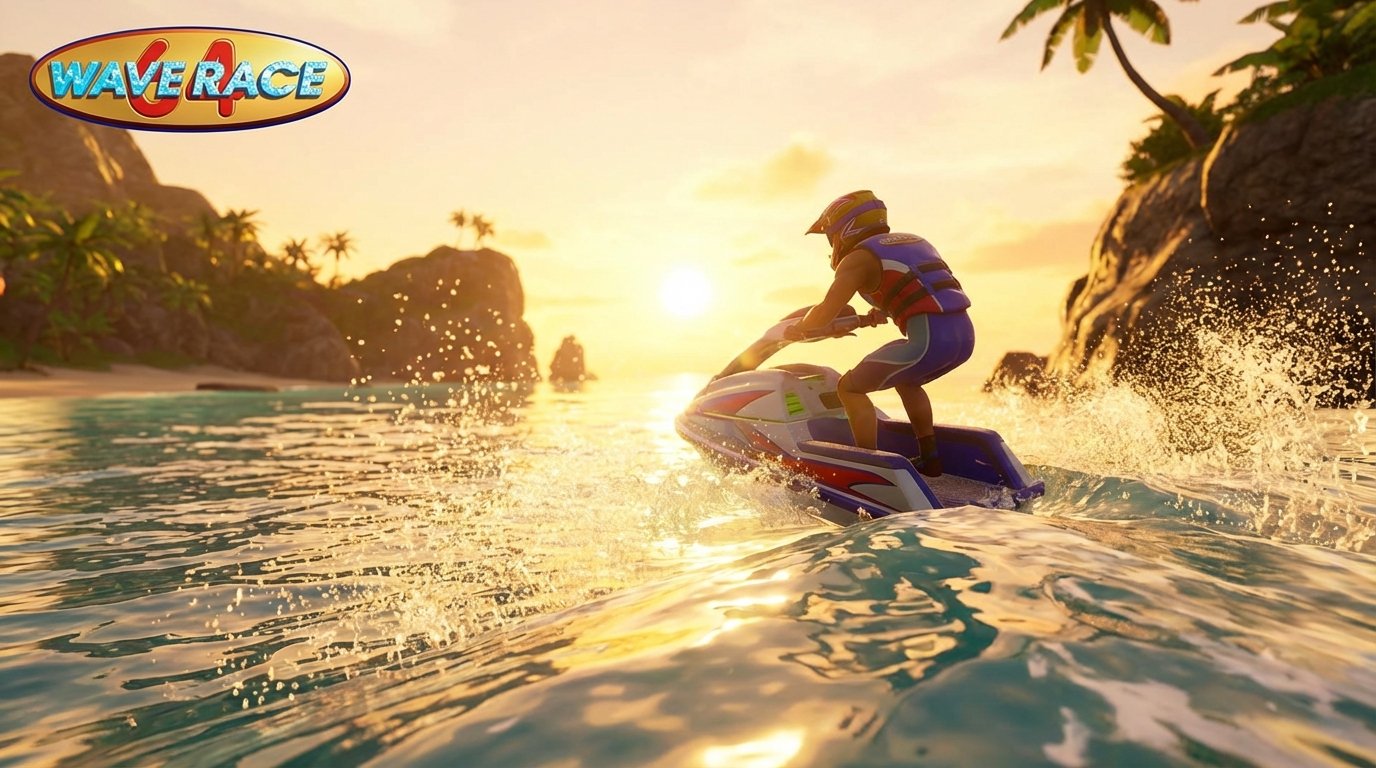 Wave Race 64 game screenshot