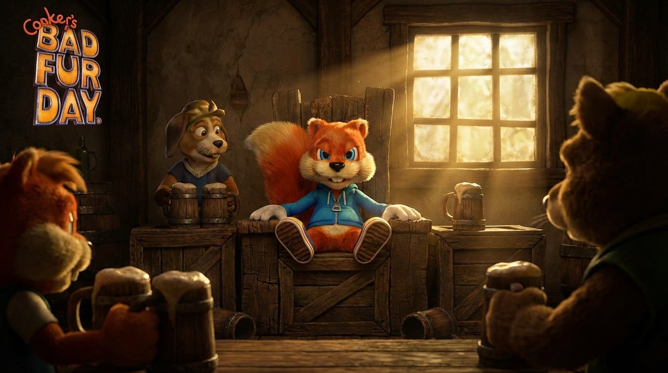 Conker's Bad Fur Day game screenshot