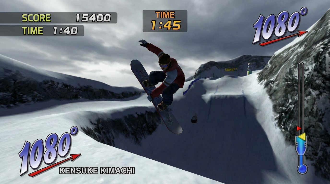 1080° Snowboarding game screenshot