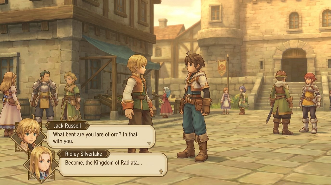 Radiata Stories game screenshot