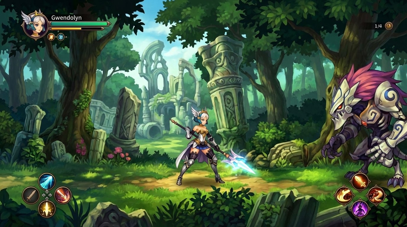 Odin Sphere game screenshot