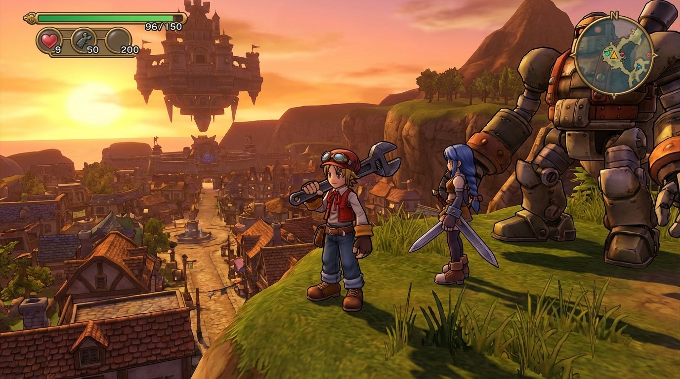 Dark Cloud 2 (Dark Chronicle) game screenshot