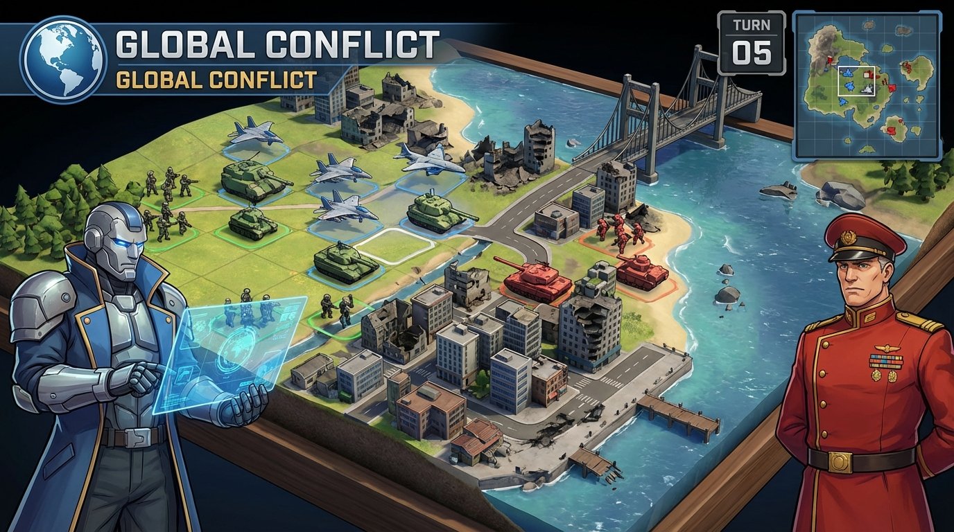 Advance Wars: Global Conflict game screenshot