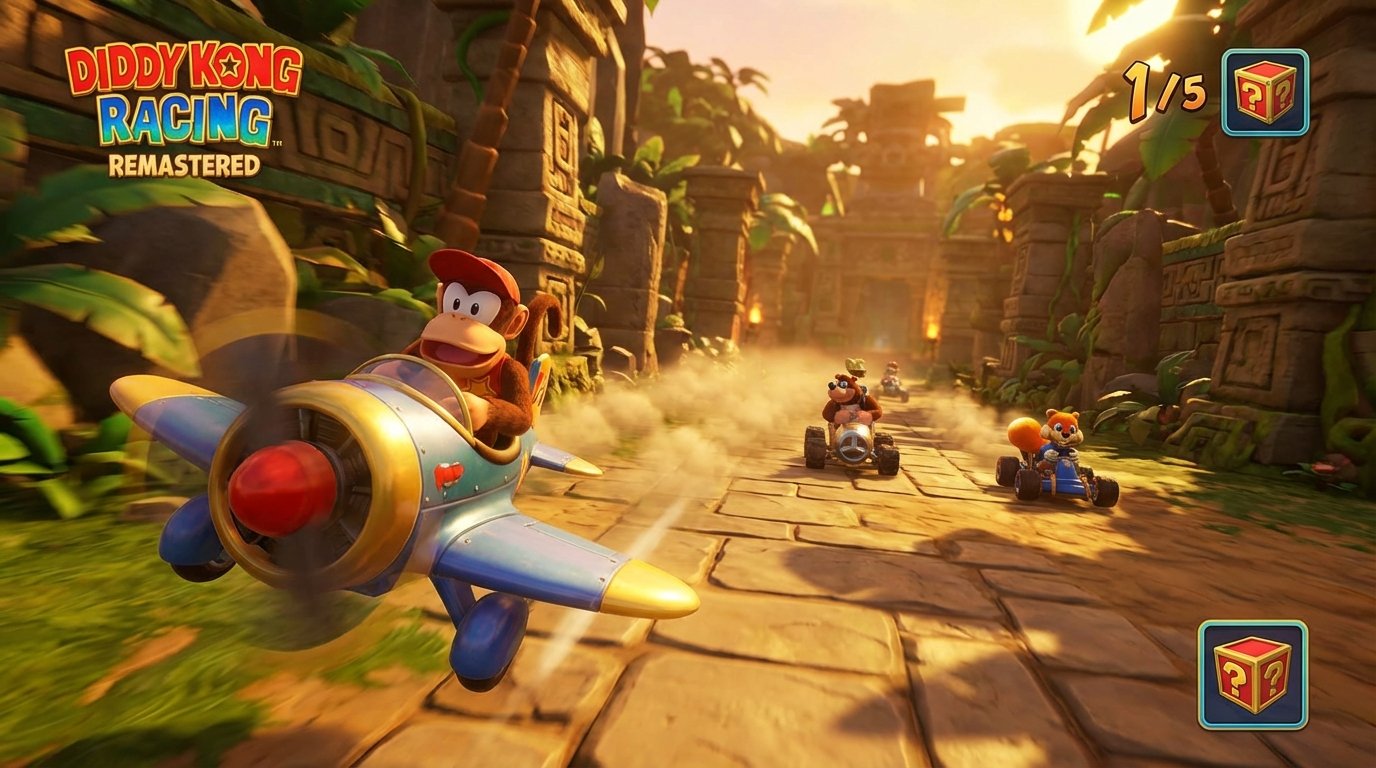 Diddy Kong Racing game screenshot
