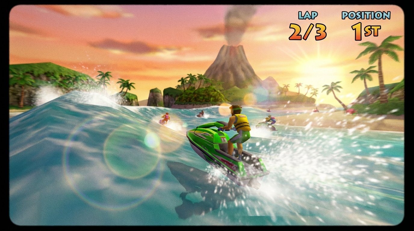 Wave Race 64 game screenshot