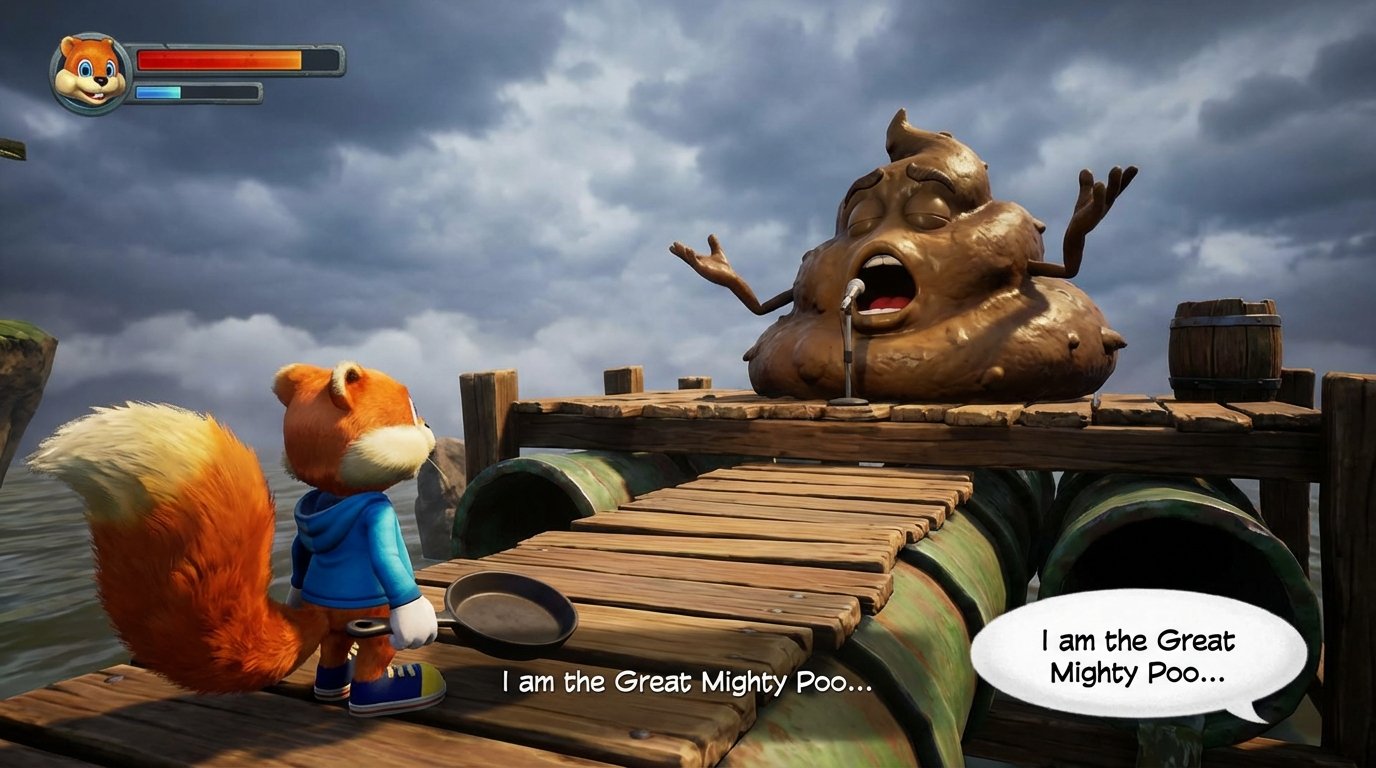 Conker's Bad Fur Day game screenshot