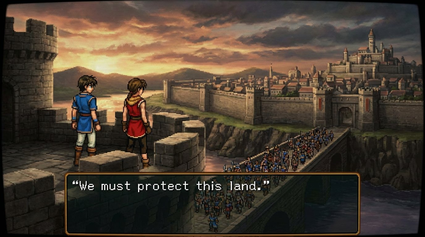 Suikoden II game screenshot