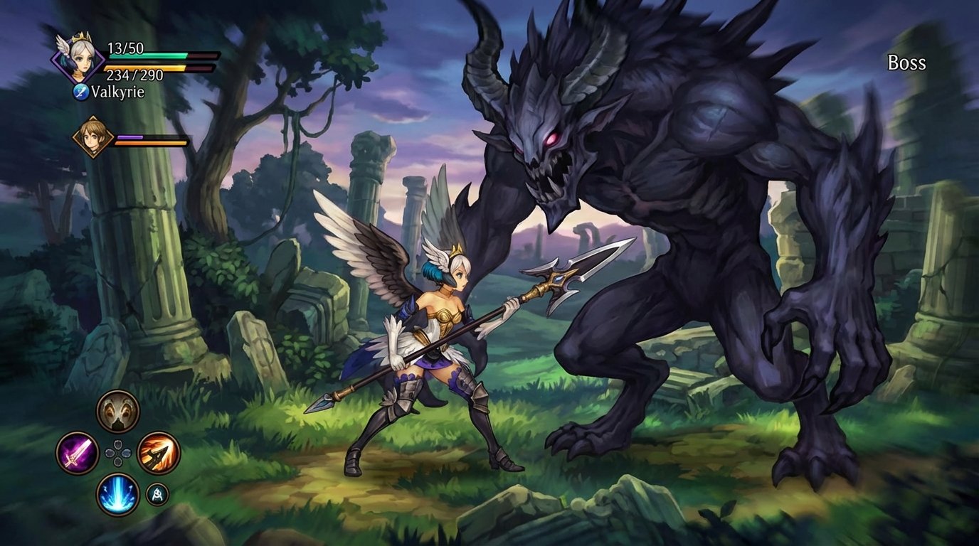 Odin Sphere game screenshot