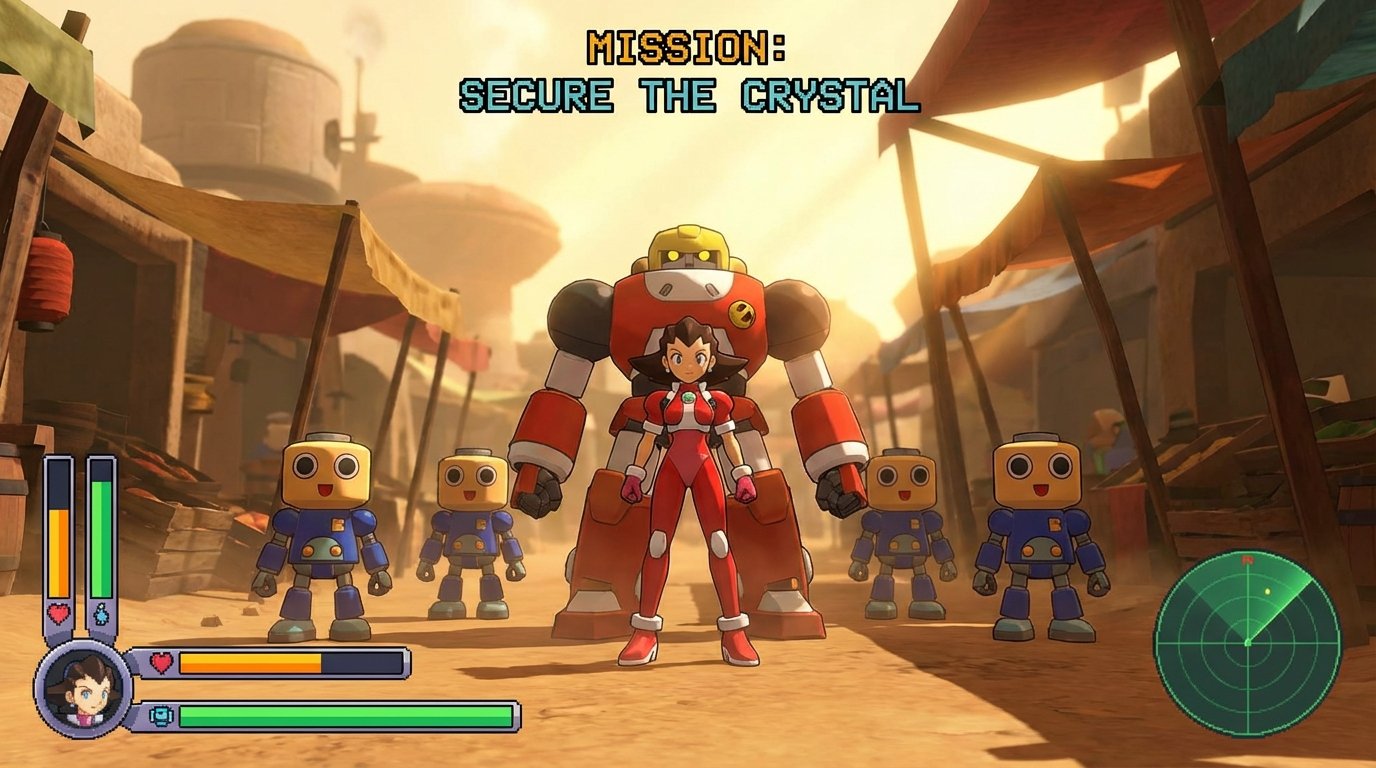 The Misadventures of Tron Bonne game screenshot