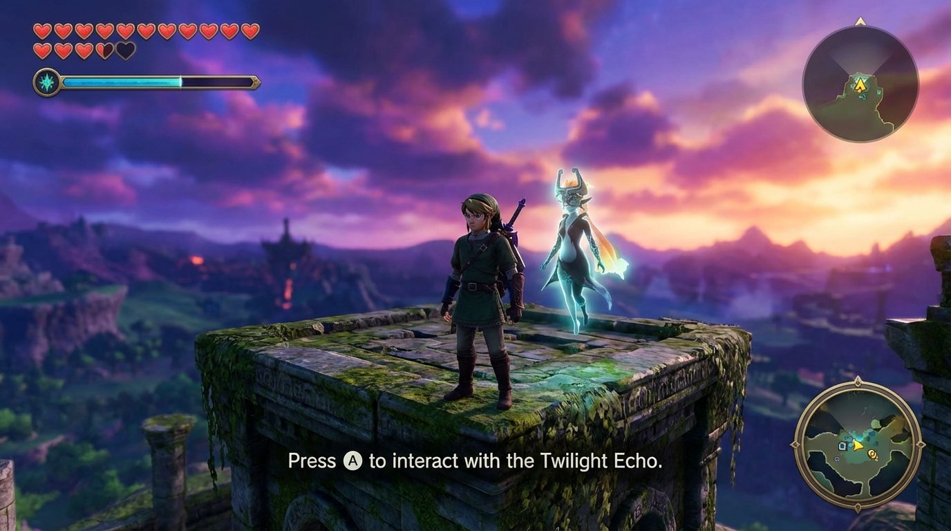 The Legend of Zelda: Echoes of Twilight game screenshot