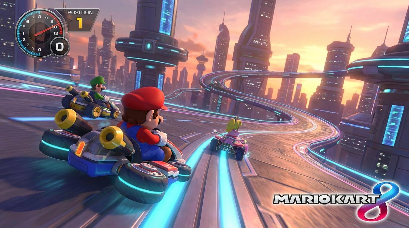 Mario Kart X game screenshot