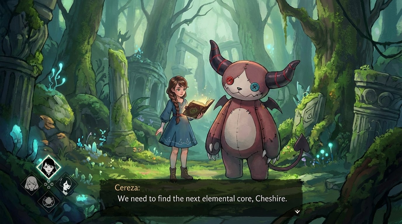 Bayonetta Origins: Witch’s Requiem game screenshot