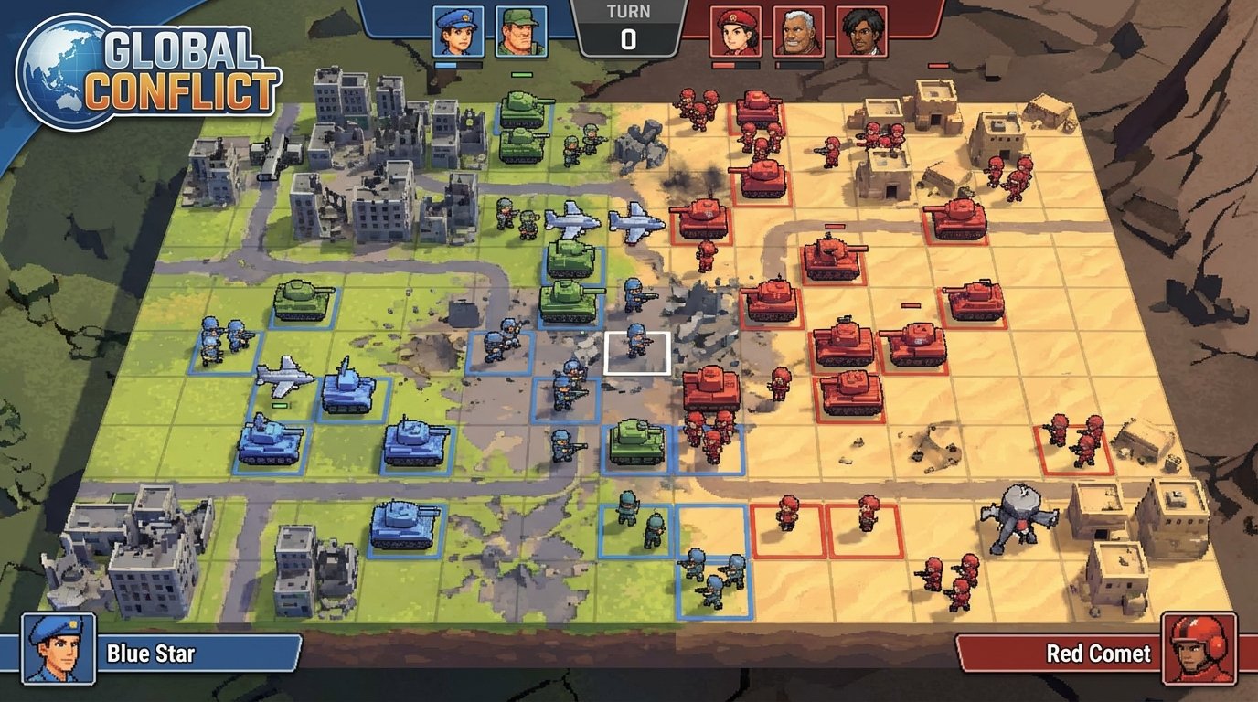 Advance Wars: Global Conflict game screenshot