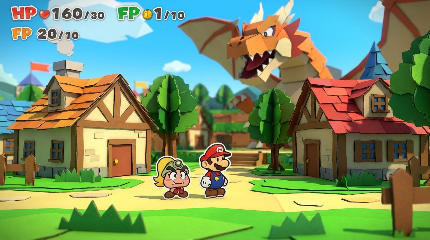 Paper Mario game screenshot