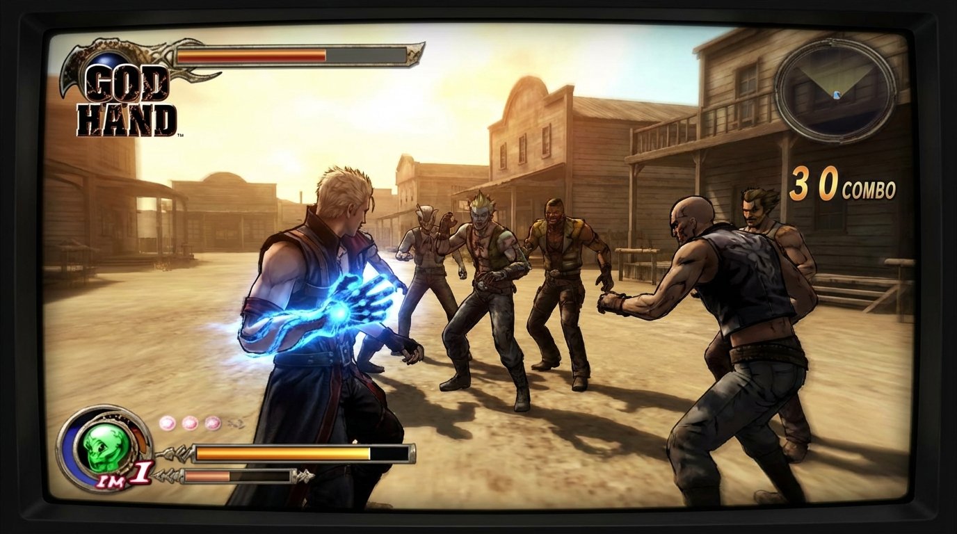 God Hand game screenshot