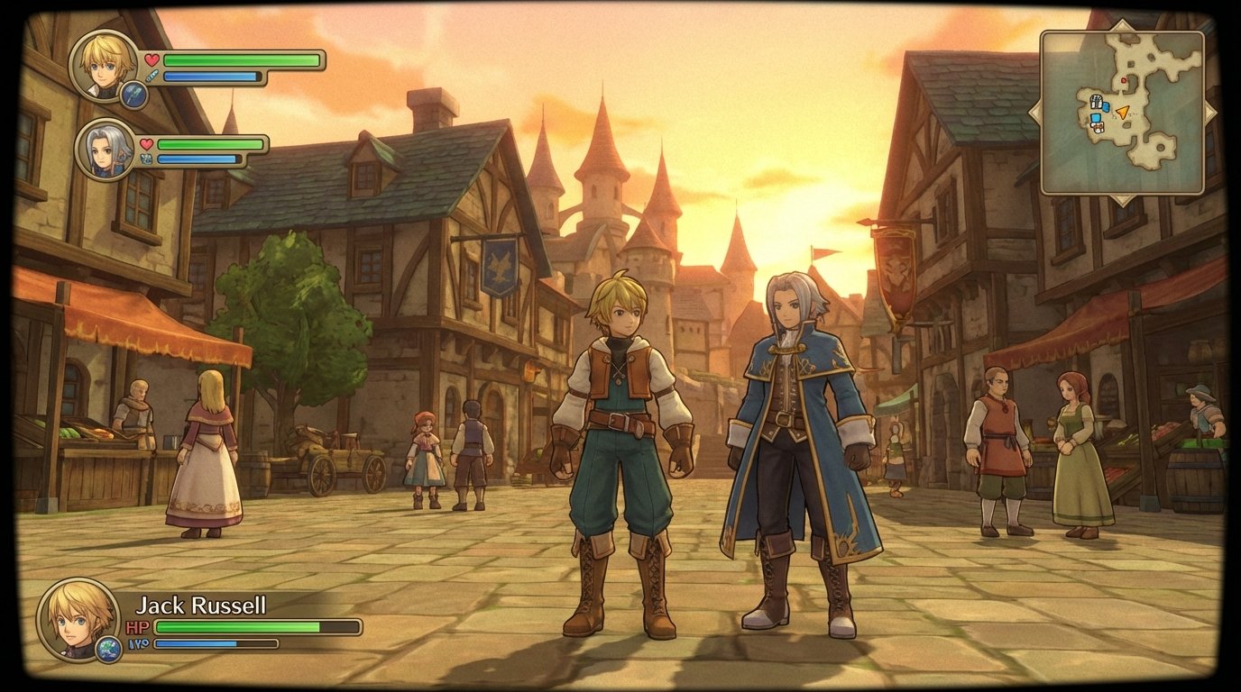 Radiata Stories game screenshot