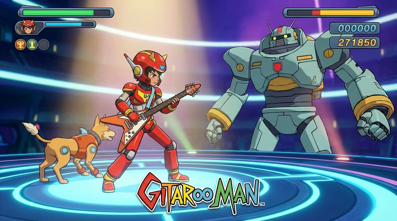 Gitaroo Man game screenshot