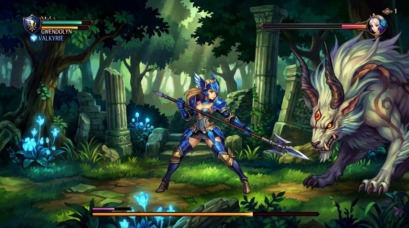 Odin Sphere game screenshot
