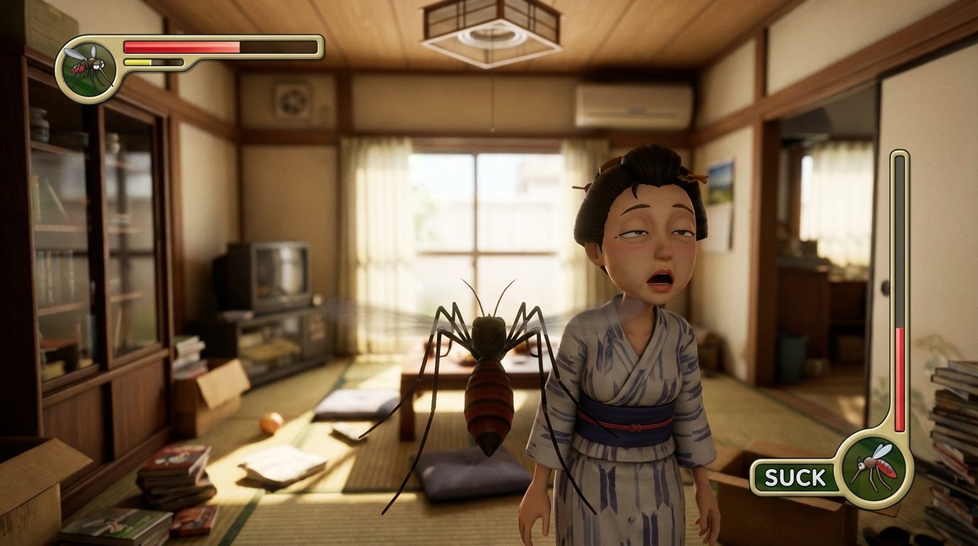 Mister Mosquito game screenshot