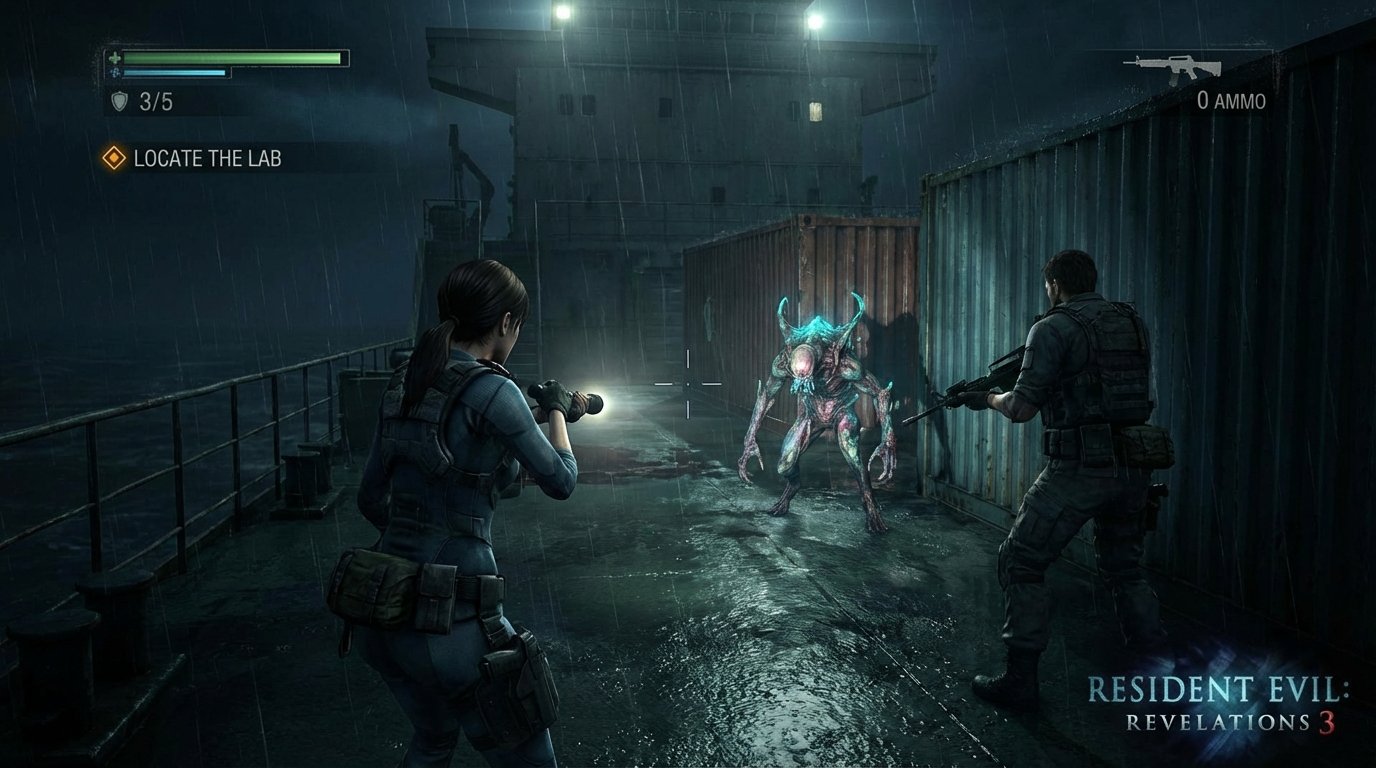 Resident Evil: Revelations 3 game screenshot