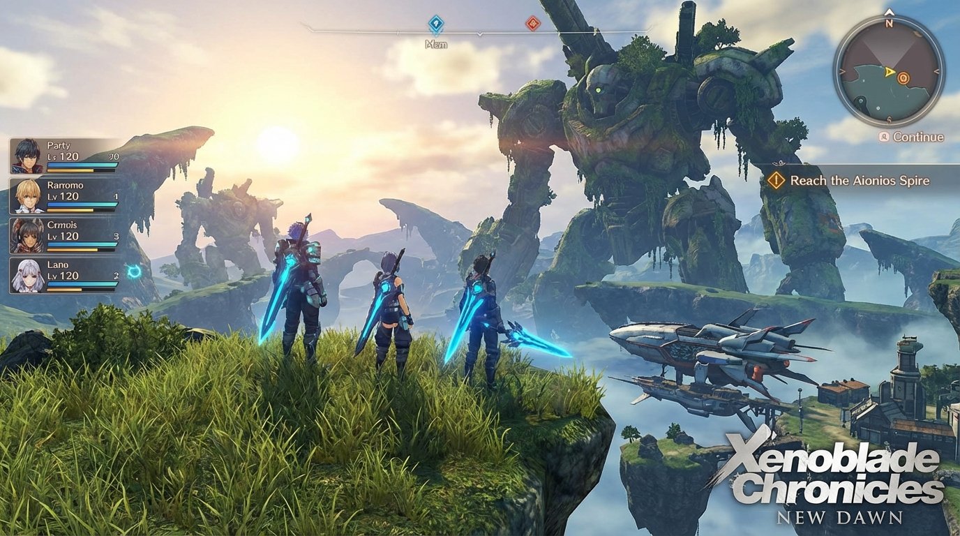 Xenoblade Chronicles: New Dawn game screenshot