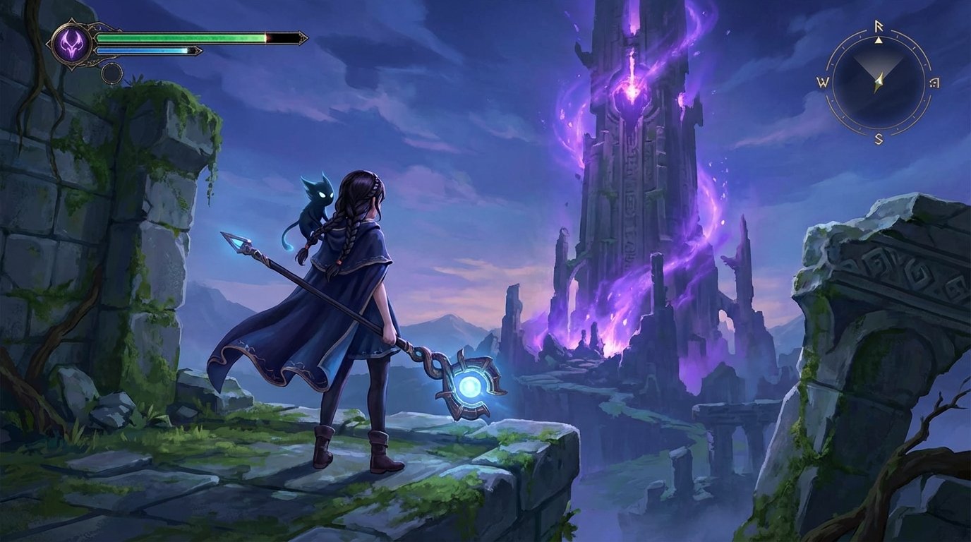 Bayonetta Origins: Witch’s Requiem game screenshot