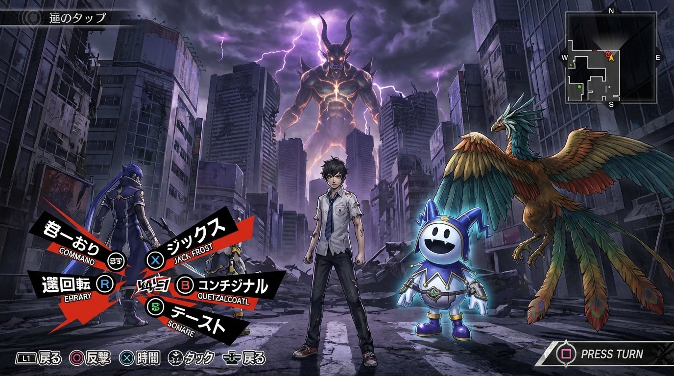 Shin Megami Tensei VI game screenshot