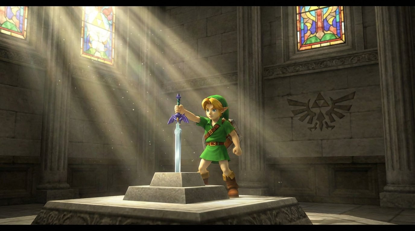 The Legend of Zelda: Ocarina of Time game screenshot