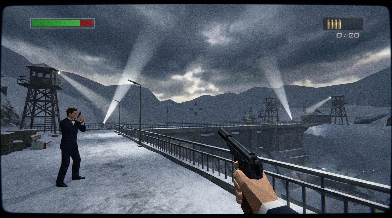 GoldenEye 007 game screenshot