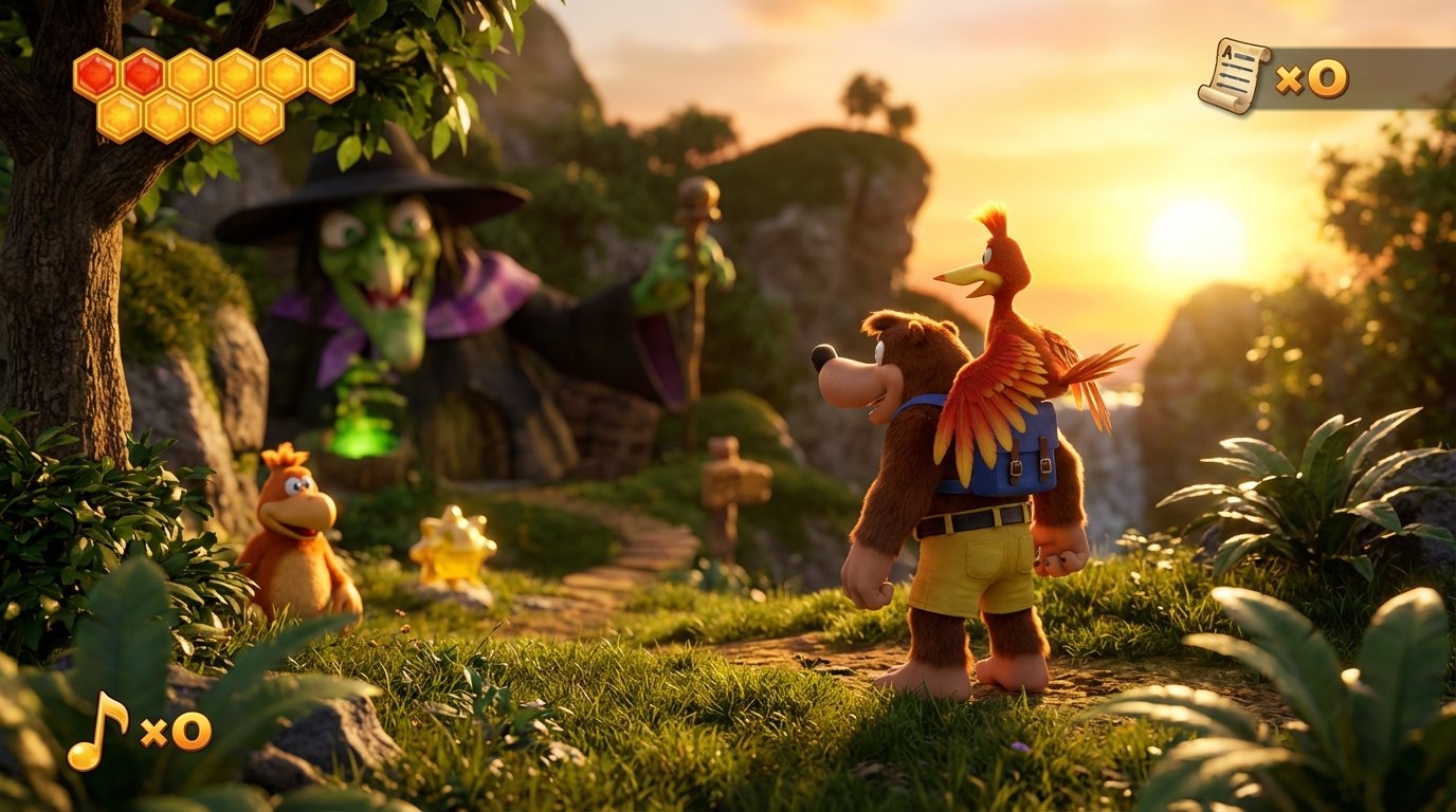 Banjo-Kazooie game screenshot