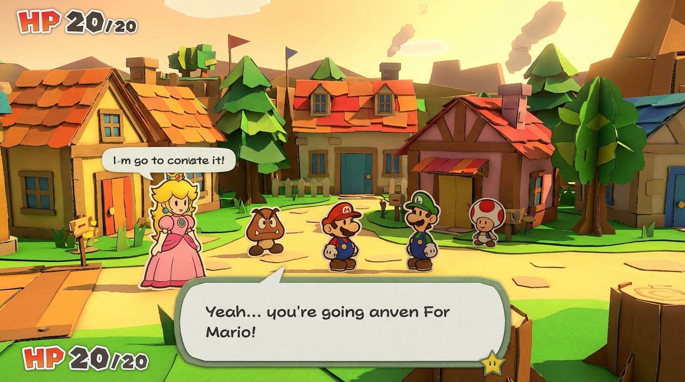 Paper Mario game screenshot