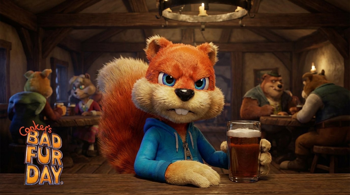 Conker's Bad Fur Day game screenshot