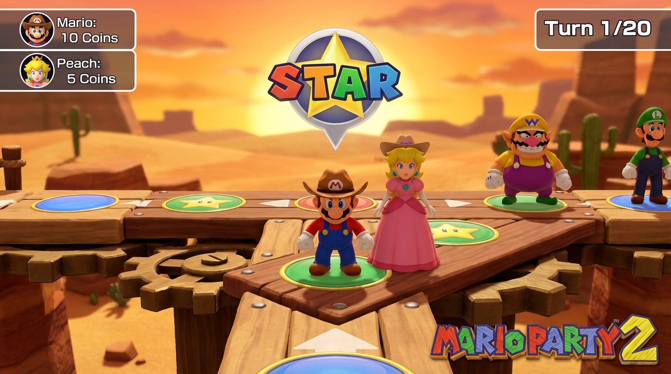 Mario Party 2 game screenshot