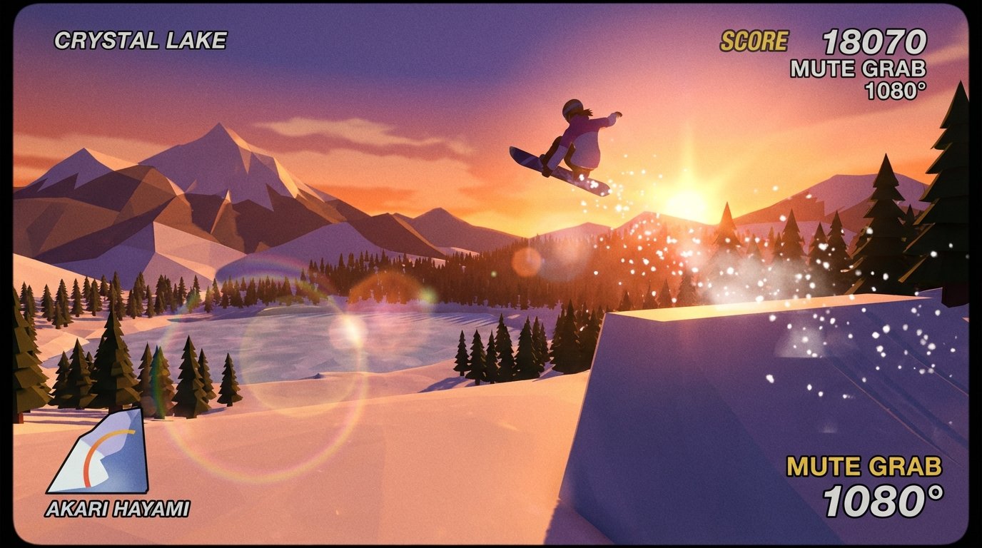 1080° Snowboarding game screenshot