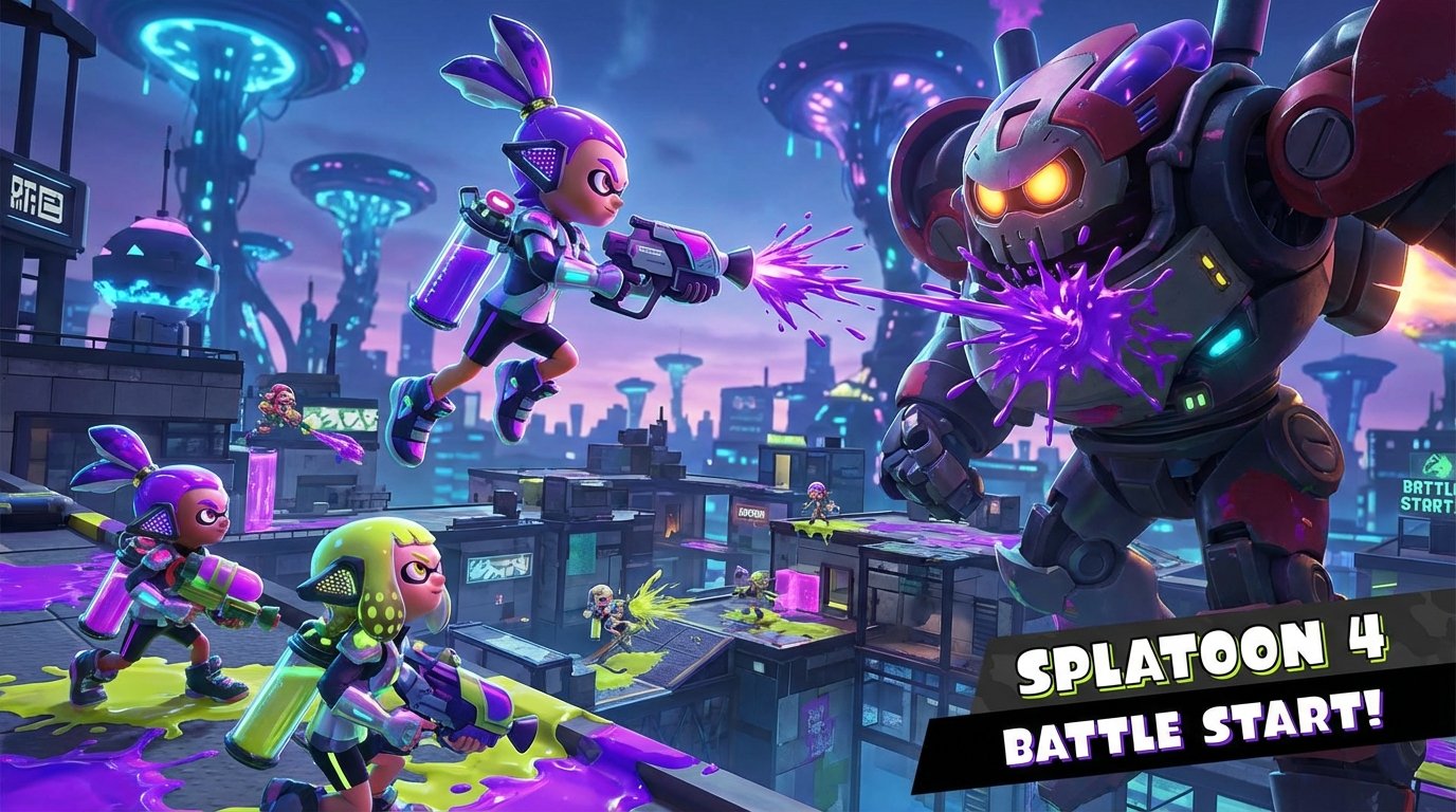 Splatoon 4 game screenshot