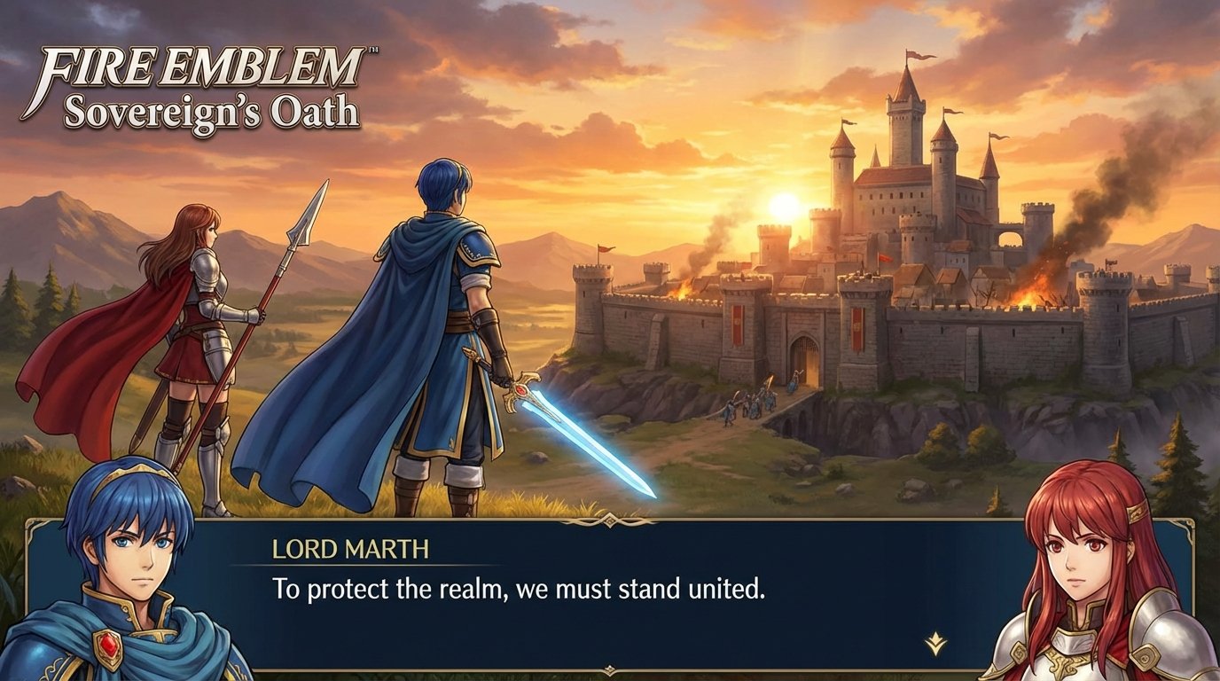 Fire Emblem: Sovereign's Oath game screenshot