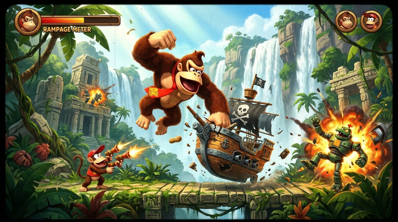 Donkey Kong: Jungle Rampage game screenshot