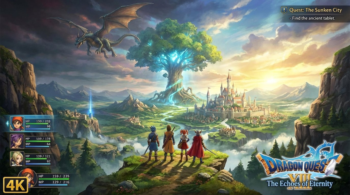 Dragon Quest XIII game screenshot