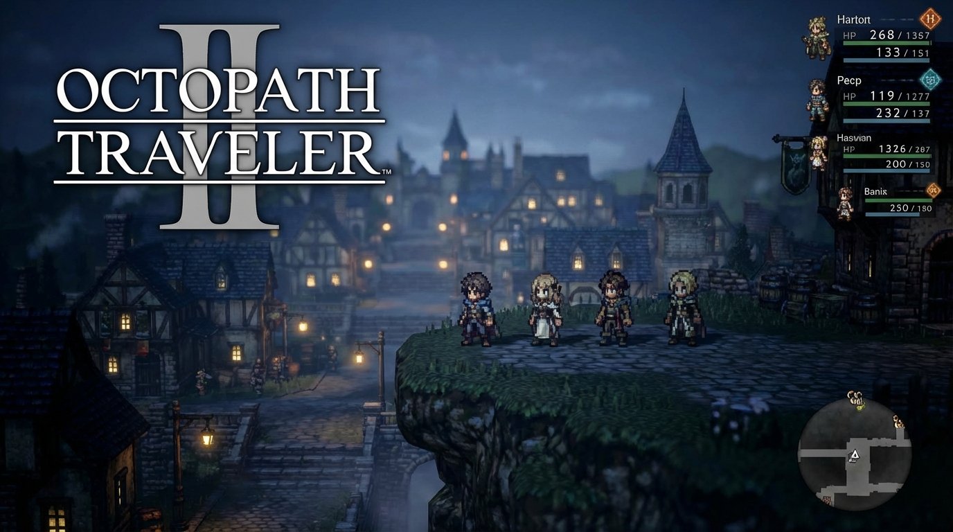 Octopath Traveler III game screenshot
