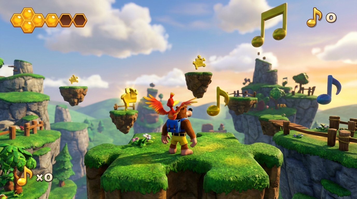 Banjo-Kazooie game screenshot